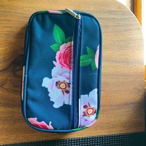 Flower makeup bag